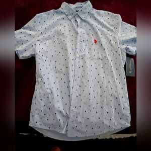 US polo association button down